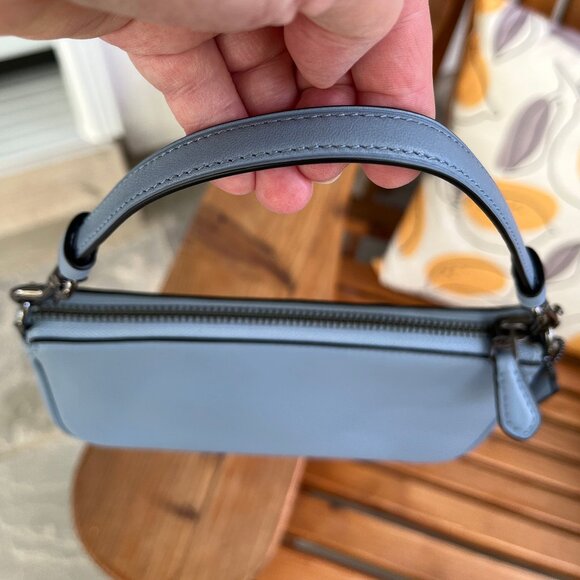 Coach Nolita Leather Bag in Cornflower Blue and - Authentic - Picture 6 of 13
